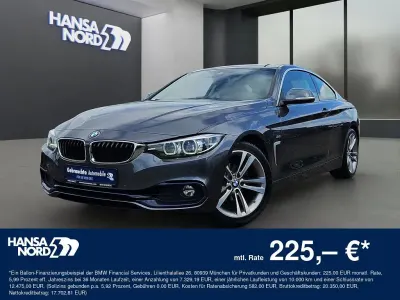 Gebraucht BMW 420 Coupé Sport Line 184 PS (135 kW) 2017 Grau Coupé