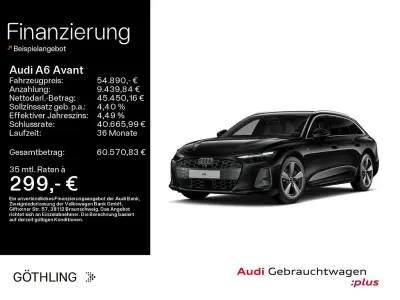 Gebraucht Audi A6 S-Line 299 PS (219 kW) 2025 Mythosschwarz metallic Kombi