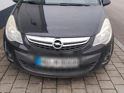 Gebraucht Opel Corsa Eco 69 PS (50 kW) 2011 Schwarz Kleinwagen