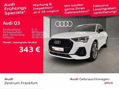 Gebraucht Audi Q3 S-Line 150 PS (110 kW) 2025 Gletscherweiß metallic/gletsch SUV