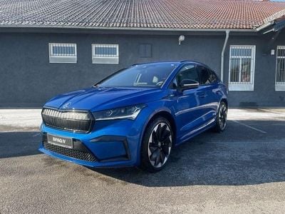 Blau Gebraucht 2022 Skoda Enyaq iV SportLine SUV | 48.990 €