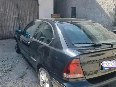 Brugt BMW 316 Compact 115 HK (84 kW) 2002 Sort Hatchback