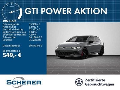 Gebraucht VW Golf VIII GTI Clubsport 301 PS (221 kW) 2024 Mondsteingrau Limousine