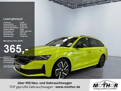 Mambagrün Gebraucht 2024 Skoda Octavia SportLine Kombi | 36.019 € (Teuer)