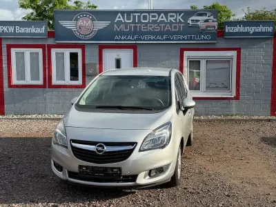 Gebraucht Opel Meriva drive 120 PS (88 kW) 2016 Silber Van / Kleinbus