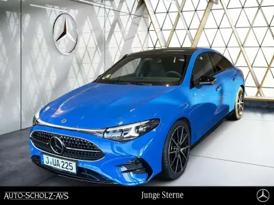 Brugt Mercedes CLA200 AMG 184 HK (135 kW) 2025 Blå Coupe