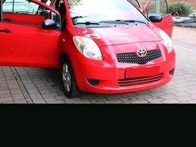 Brugt Toyota Yaris 69 HK (50 kW) 2007 Rød Hatchback