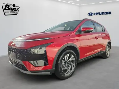 Neu Hyundai Bayon 99 PS (72 kW) 2025 Rot SUV