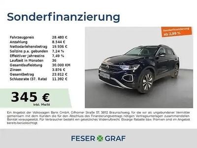 Deep black perleffekt Gebraucht 2025 VW T-Roc Goal SUV | 28.310 € (Fairer Preis)