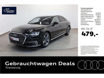 Gebraucht Audi A8 Ambiente 449 PS (330 kW) 2021 Mythosschwarz metallic Limousine