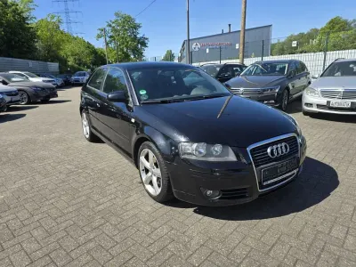 Gebraucht Audi A3 S-Line 105 PS (77 kW) 2007 Schwarz Kleinwagen