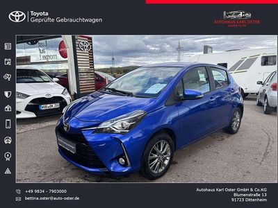 Blau Gebraucht 2017 Toyota Yaris Comfort Kleinwagen | 12.890 € (Etwas zu teuer)