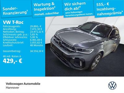 Gebraucht VW T-Roc R-line 150 PS (110 kW) 2025 Grau SUV