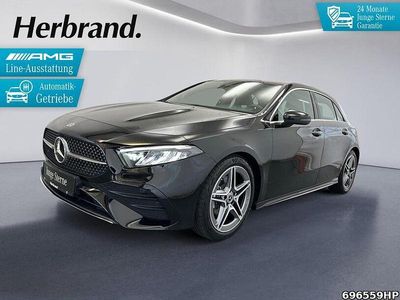 Gebraucht Mercedes A200 AMG 163 PS (119 kW) 2024 Schwarz Limousine