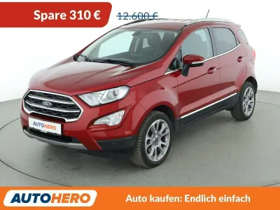 Gebraucht Ford Ecosport Titanium 125 PS (91 kW) 2018 Rot SUV