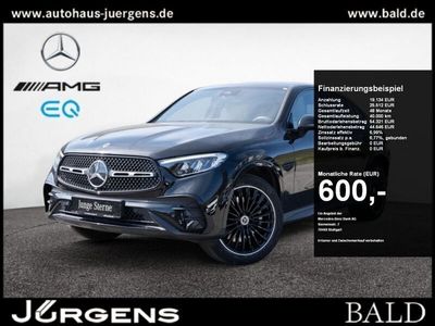 Gebraucht Mercedes GLC300 AMG 258 PS (189 kW) 2023 Schwarz metalliclack obsidianschwarz Coupé