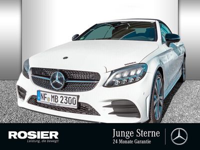 gebraucht Mercedes C200 Cabrio AMG Line Night Kamera LED SHZ Kl