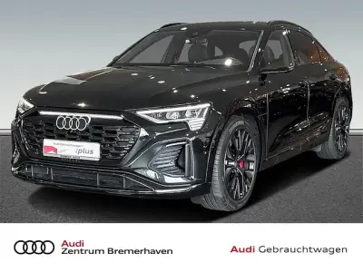 Gebraucht Audi Q8 Sportback e-tron S-Line 300 kW (408 PS) 2023 Mythosschwarz metallic SUV