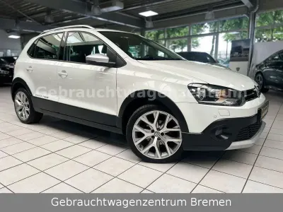 Gebraucht VW Polo Cross 90 PS (66 kW) 2017 Weiß Kleinwagen