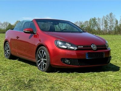 gebraucht VW Golf Cabriolet 1.2TSI BMT Sunset-Red