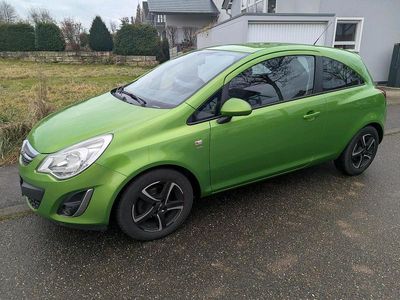 Gebraucht Opel Corsa Satellite 87 PS (63 kW) 2011 Grün Kleinwagen