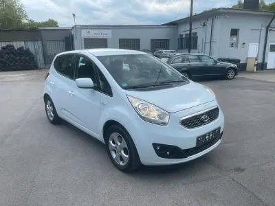 Gebraucht Kia Venga Edition 7 90 PS (66 kW) 2011 Weiß Kleinwagen
