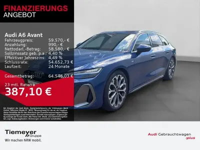 Gebraucht Audi A6 S-Line 367 PS (269 kW) 2025 Blau Kombi