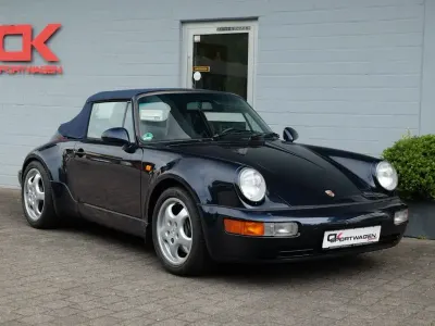 Gebraucht Porsche 911 Carrera Cabriolet 250 PS (183 kW) 1993 Blau Cabrio
