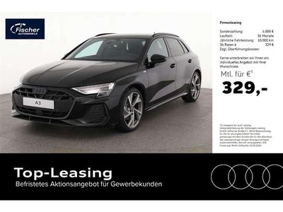 Neu Audi A3 Sportback S-Line 150 PS (110 kW) 2026 Mythosschwarz metallic Kleinwagen