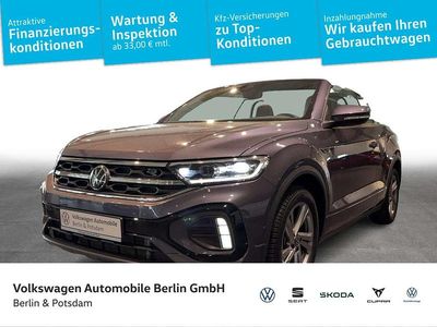 Usata VW T-Roc Cabriolet R-line 150 CV (110 kW) 2023 Grigio Cabrio