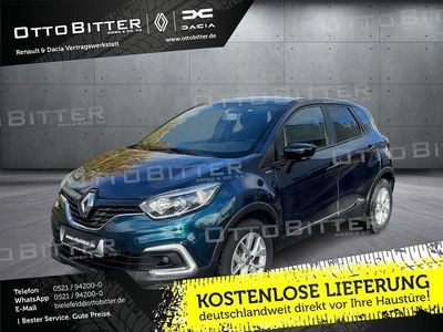 Blau Gebraucht 2019 Renault Captur LIMITED SUV | 13.945 € (Fairer Preis)