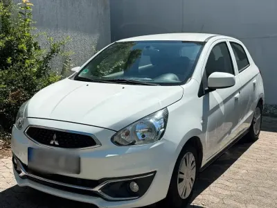 Gebraucht Mitsubishi Space Star 71 PS (52 kW) 2017 Weiß Kleinwagen