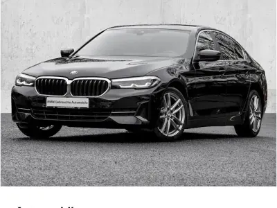 Brugt BMW 520 Sport Line 208 HK (152 kW) 2022 Sort Sedan