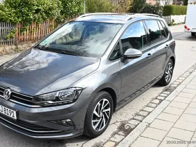 Gebraucht VW Golf Sportsvan Join 131 PS (96 kW) 2019 Grau Van / Kleinbus