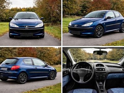 Gebraucht Peugeot 206 75 PS (55 kW) 2002 Blau Limousine