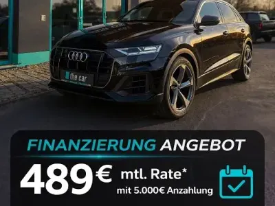 Brugt Audi Q8 S-Line 286 HK (210 kW) 2020 Sort SUV