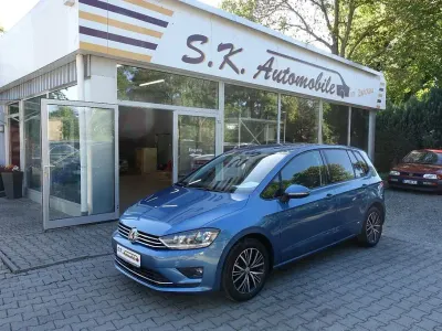 Gebraucht VW Golf Sportsvan Allstar 150 PS (110 kW) 2016 Blau Van / Kleinbus