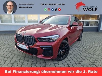 Gebraucht BMW X6 M Sport 340 PS (250 kW) 2022 Rot SUV