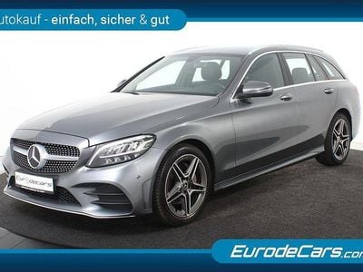 Second-hand Mercedes C180 AMG line 122 CP (89 kW) 2019 Gri Break