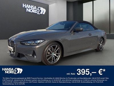 Second-hand BMW 420 Sport Line 184 CP (135 kW) 2022 Gri Cabrio