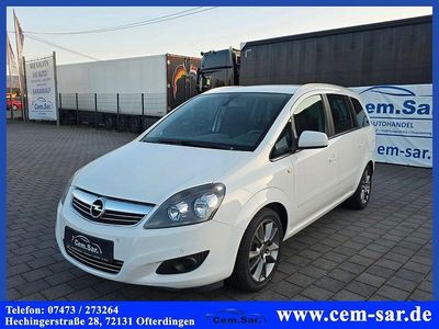 Gebraucht Opel Zafira Design Edition 140 PS (102 kW) 2011 Weiß Van / Kleinbus