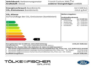 gebraucht Ford 300 Transit Custom Kasten 2.0 TDCiL1 (Facelift)