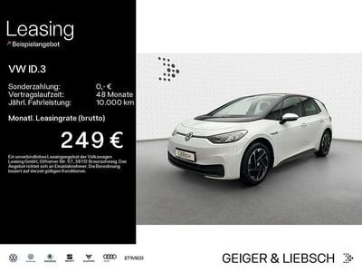 Gebraucht VW ID.3 Pro Performance 150 kW (204 PS) 2021 Weiß Kleinwagen
