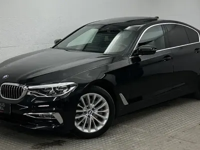 Gebraucht BMW 520 Luxury Line 271 PS (199 kW) 2019 Saphirschwarz (metallic) Limousine