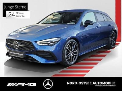 Gebraucht Mercedes CLA200 AMG 150 PS (110 kW) 2025 Metalliclack spektralblau Kombi