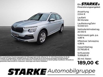 Gebraucht Skoda Kamiq Selection 116 PS (85 kW) 2025 Silber SUV