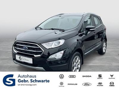 Gebraucht Ford Ecosport Titanium 125 PS (91 kW) 2018 Schwarz SUV