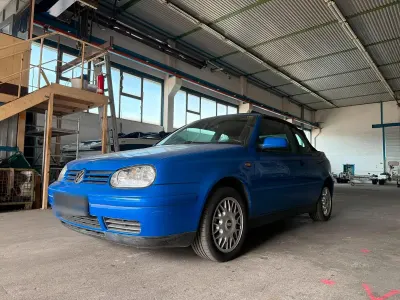Gebraucht VW Golf Cabriolet Karmann 101 PS (74 kW) 1998 Blau Cabrio
