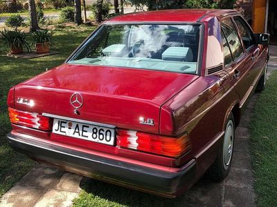 Usata Mercedes 190 109 CV (80 kW) 1992 Rosso Berlina