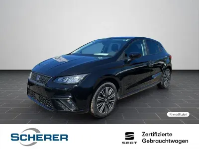 Gebraucht Seat Ibiza Style 95 PS (69 kW) 2025 Midnight schwarz metallic (metallic) Kleinwagen